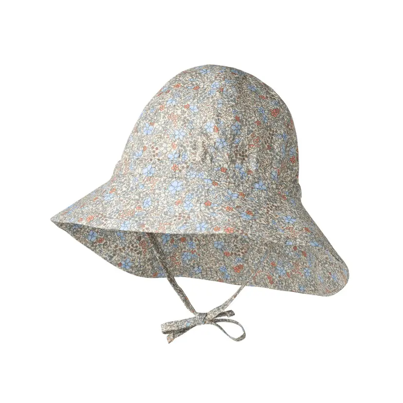 Wheat Wheat - Solhatt Chloe Air Blue Flowers