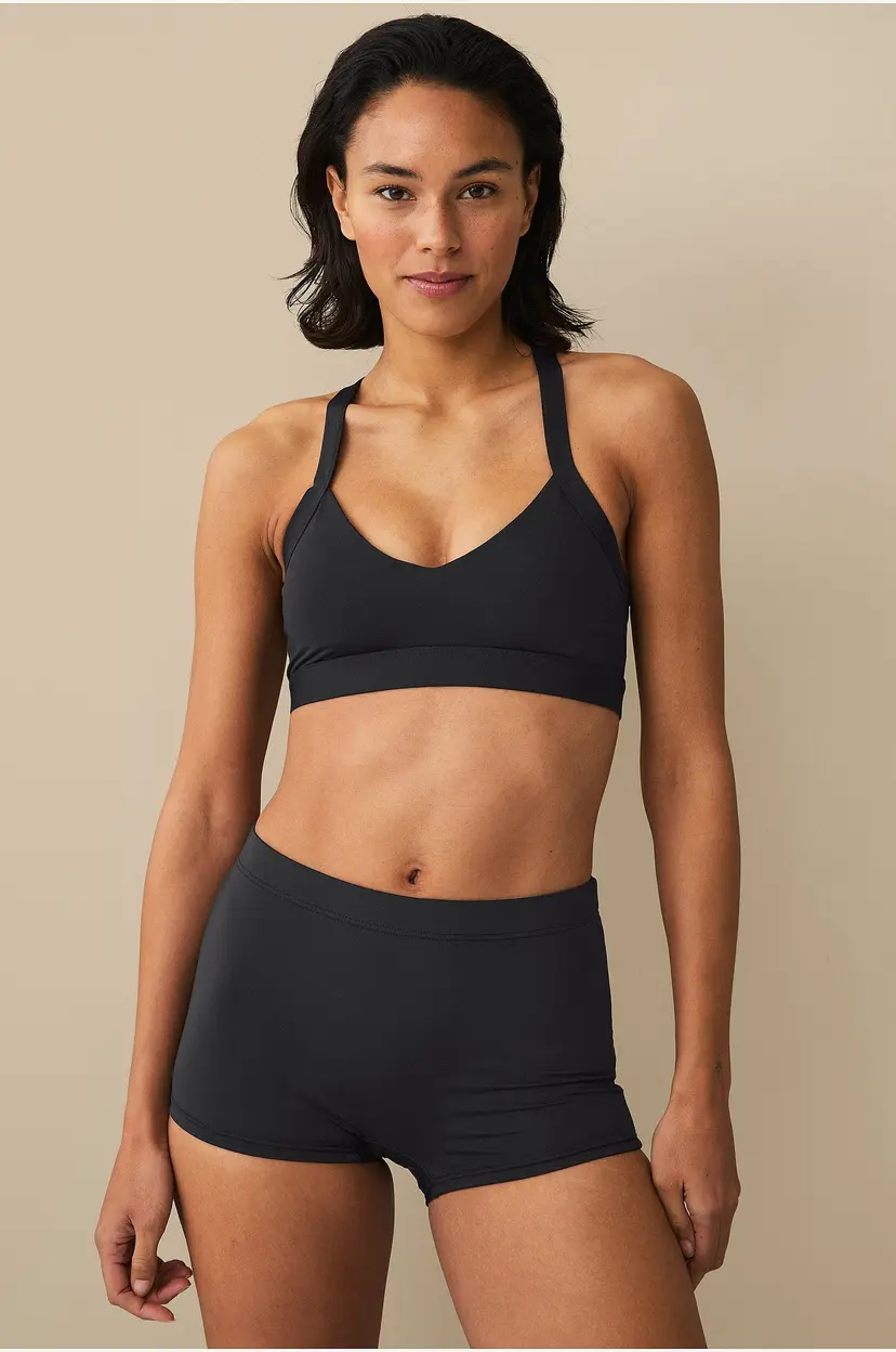 Ellos Collection Bikinitruse med boxermodell - Svart