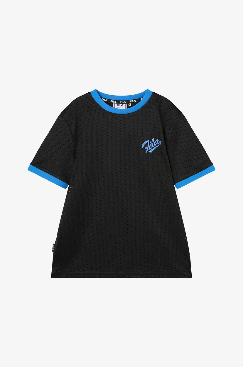 Fila T-skjorte Ihlow Loose Basketball Mesh Tee - Svart