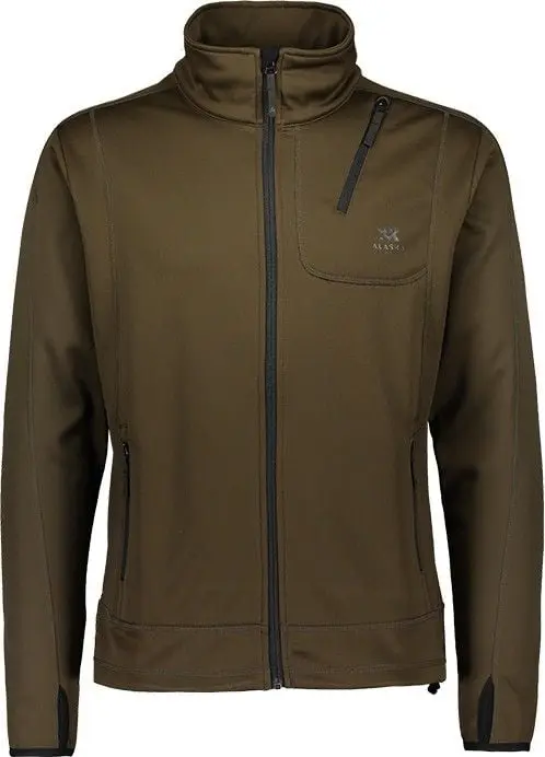 Alaska 1795 Alaska 1795 M's Juneau Powerfleece Jacket Moss Brown