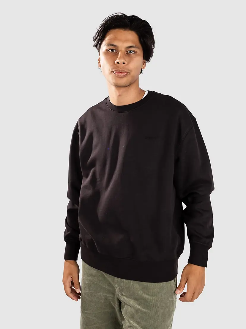 Levi's Levi's Authentic Crew Genser svart