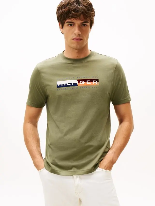 Tommy Hilfiger TH COLOUR BLOCK GRAPHIC TEE