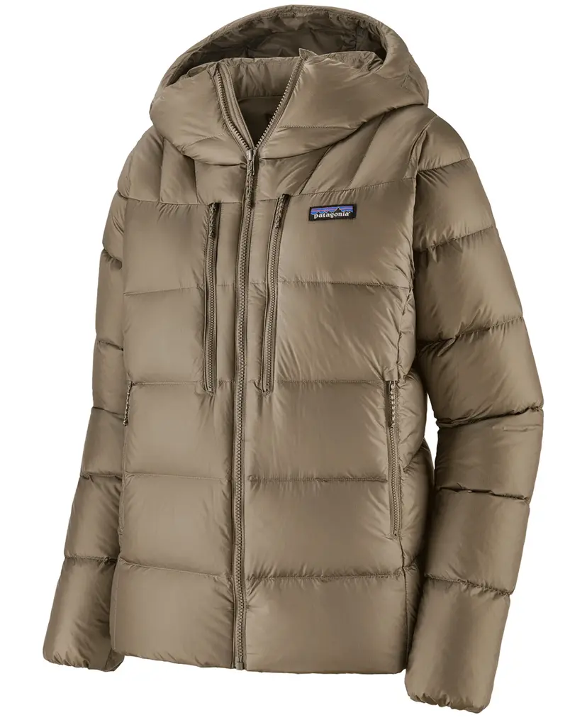 Patagonia Patagonia W's Fitz Roy Down Hoody Wing Grey