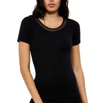 Femilet Femilet Juliana T-shirt Svart merinoull Dame