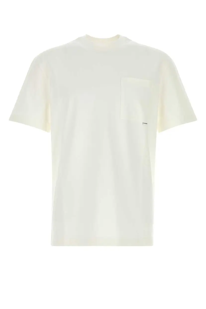 Jil Sander Jil Sander T-skjorter – Hvit