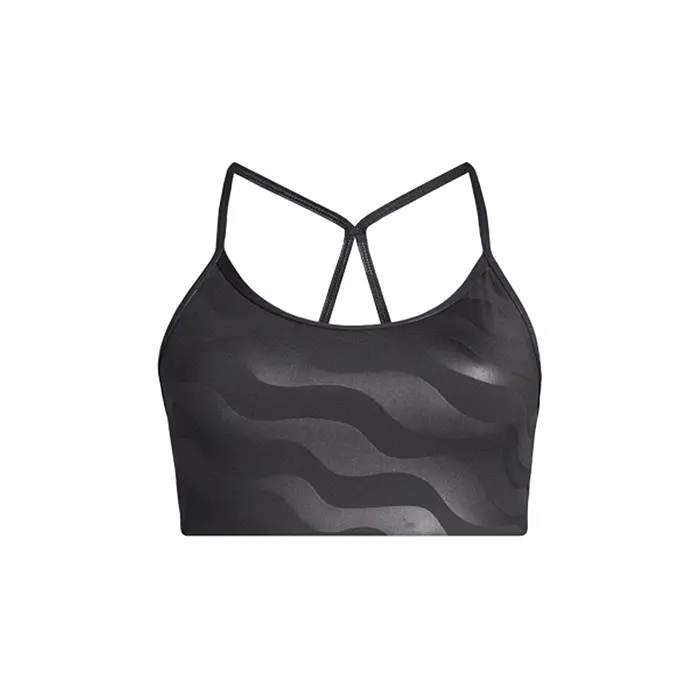 Casall Sportswear Sleek Sports‑BH Svart Mønstret