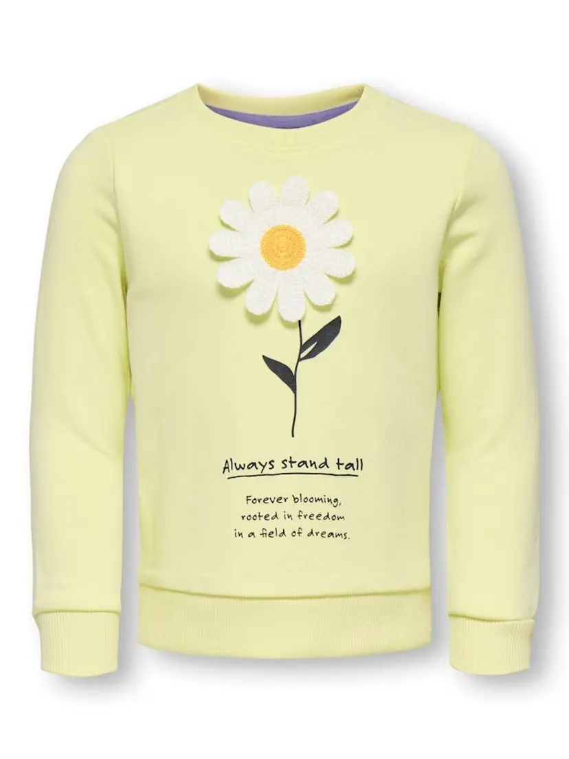 Only Kids Only Kids Ginnie Genser Regular Fit Tender Yellow Always (98 /3 år)