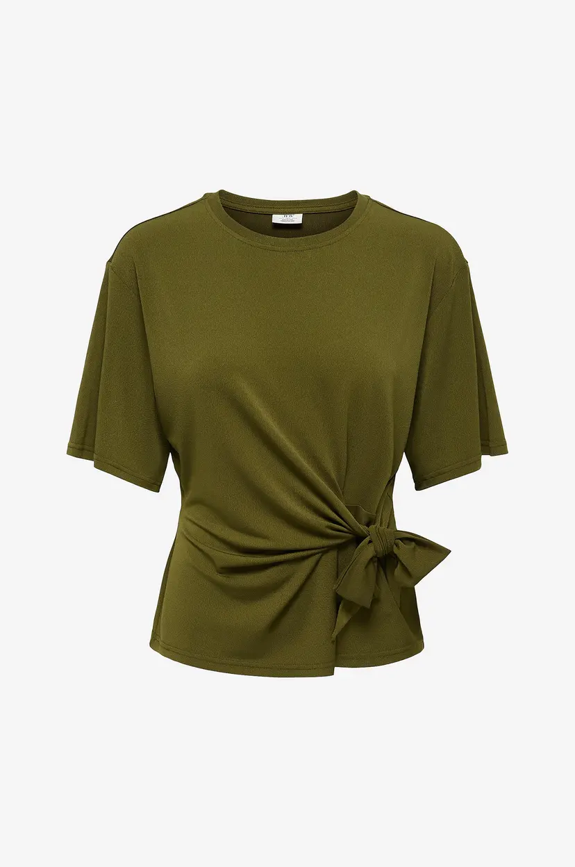JDY Topp Jdydea Life 2/4 Knot Top Jrs - Grønn
