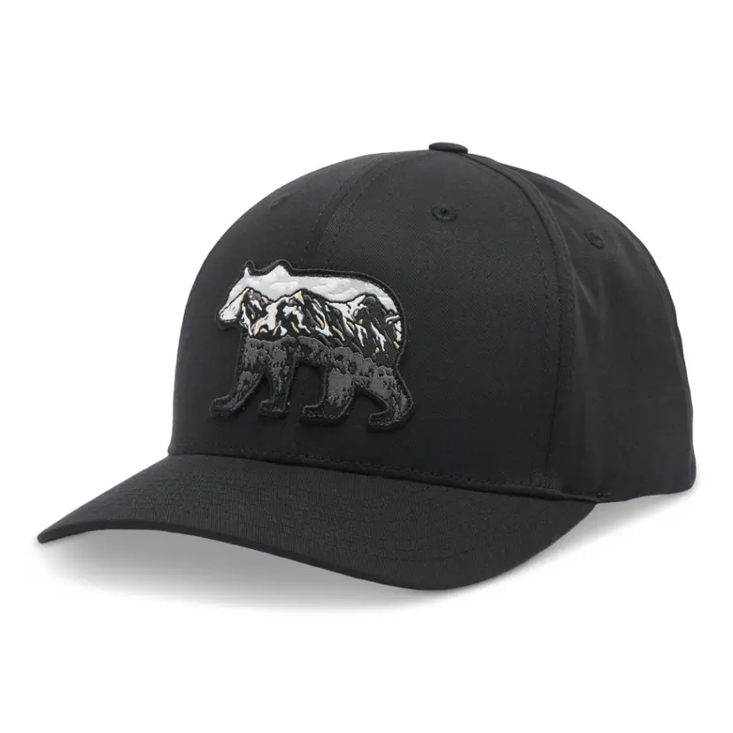 Columbia Columbia Lost Lager™ 3D Stretch Snap Back Black, Scenic Stroll
