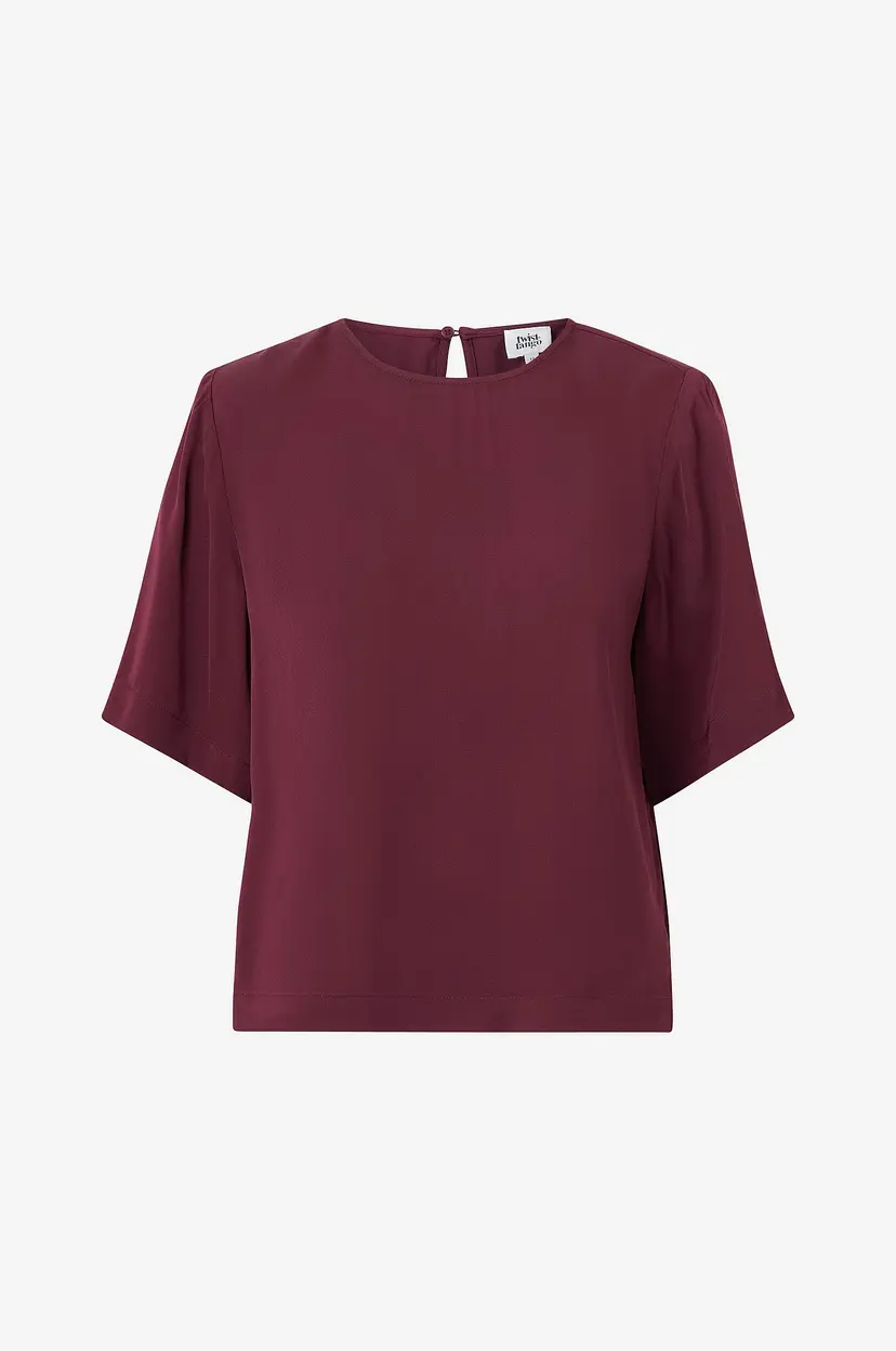 Twist & Tango Topp Leonie Satin - Rød