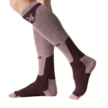 Seger Seger Strømper Alpine Advanced Light Wool Compression Vinrød  Str 37/39