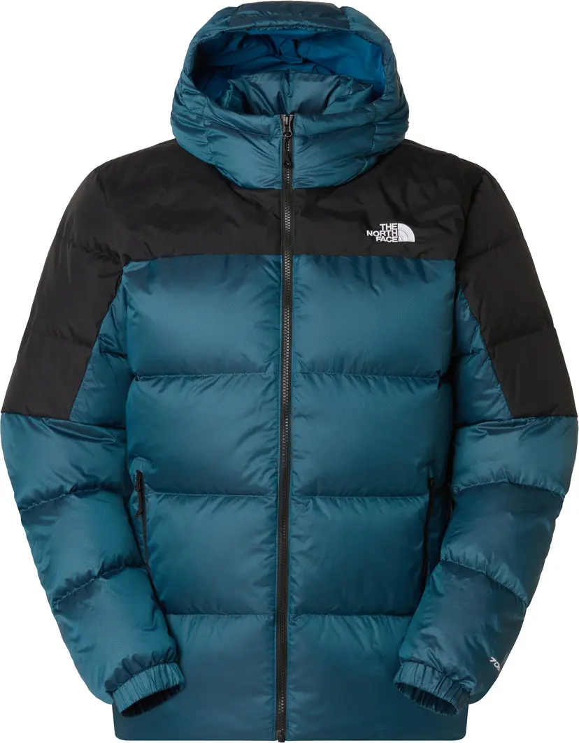 The North Face The North Face Men's Diablo Down 2.0 Hooded Jacket Dusk Blue Black Heather/TNF Black