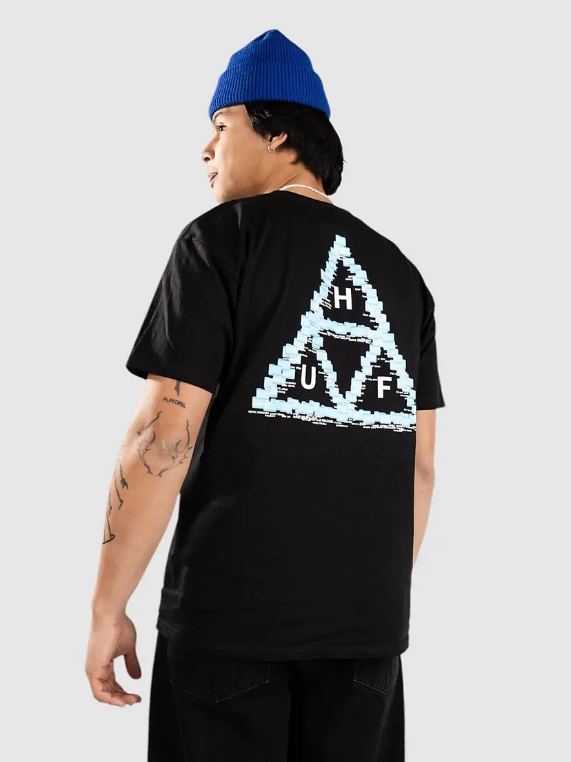 HUF HUF Desktop T-skjorte svart