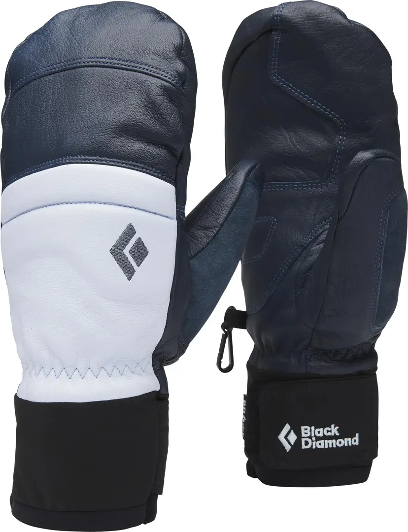 Black Diamond Black Diamond Women's Spark Mitts Charcoal-Belay Blue
