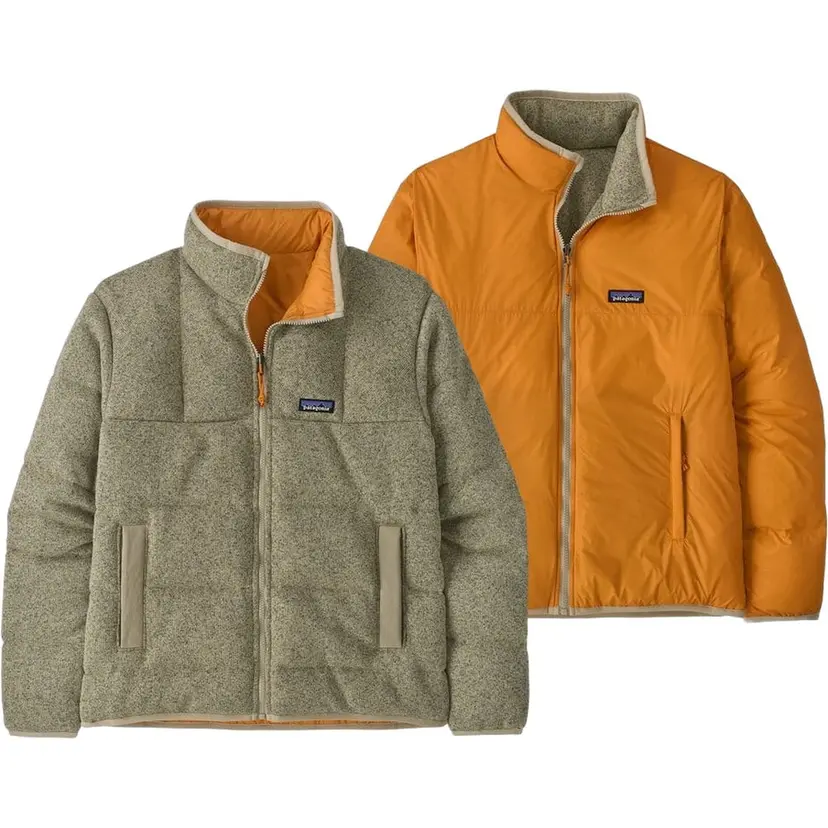 Patagonia Patagonia M's Reversible Down Better Sweater Weathered Stone