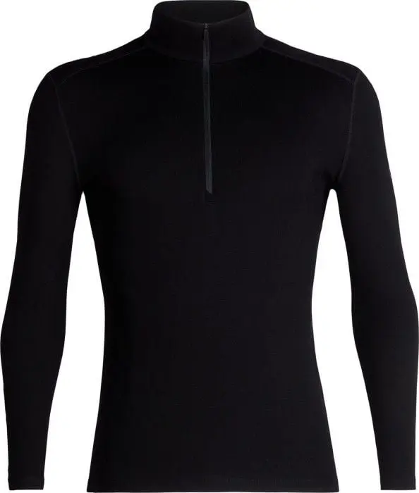 Icebreaker Icebreaker M's Tech LS Half Zip 260 Black