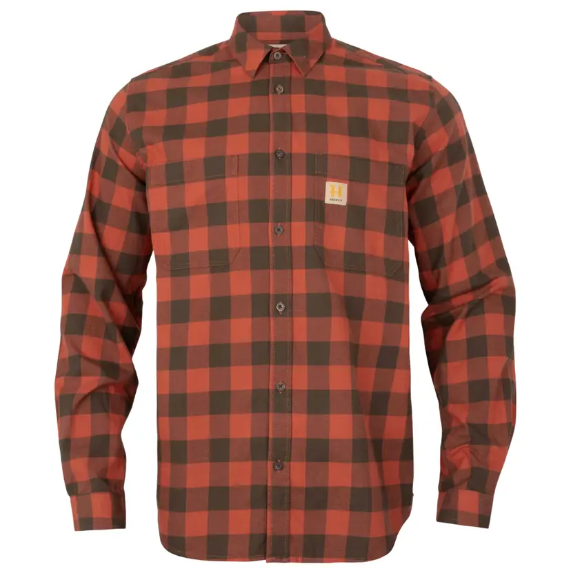 Härkila Härkila Scandinavian Långärmad Skjorta Autumn Orange Check