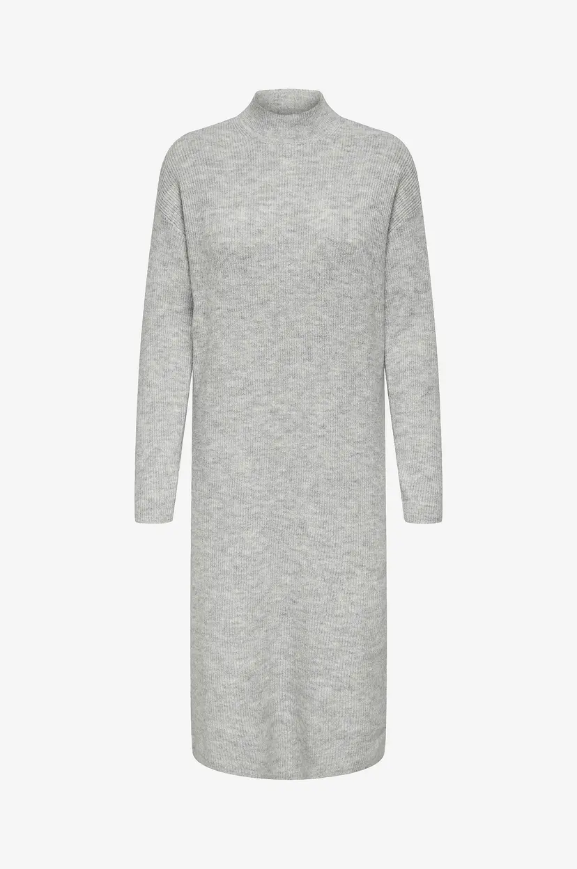 JDY Kjole jdyLumi Life L/S High Neck Dress - Grå
