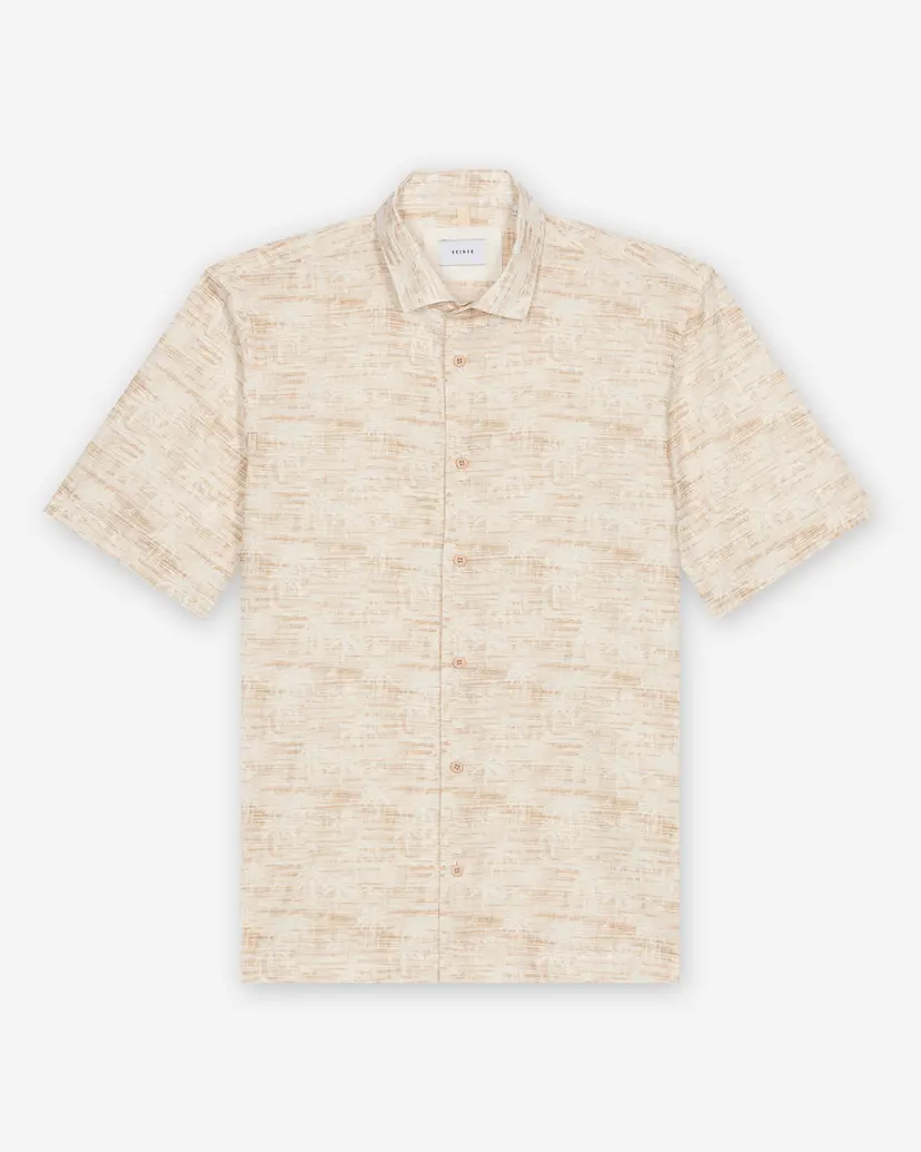Seinse Seinse CE1111SS Beige Short sleeve shirt