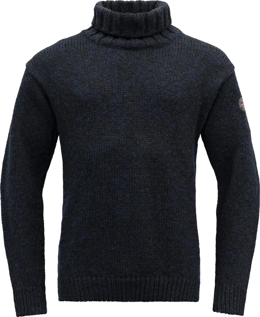 Devold Devold Unisex Nansen Wool High Neck Navy