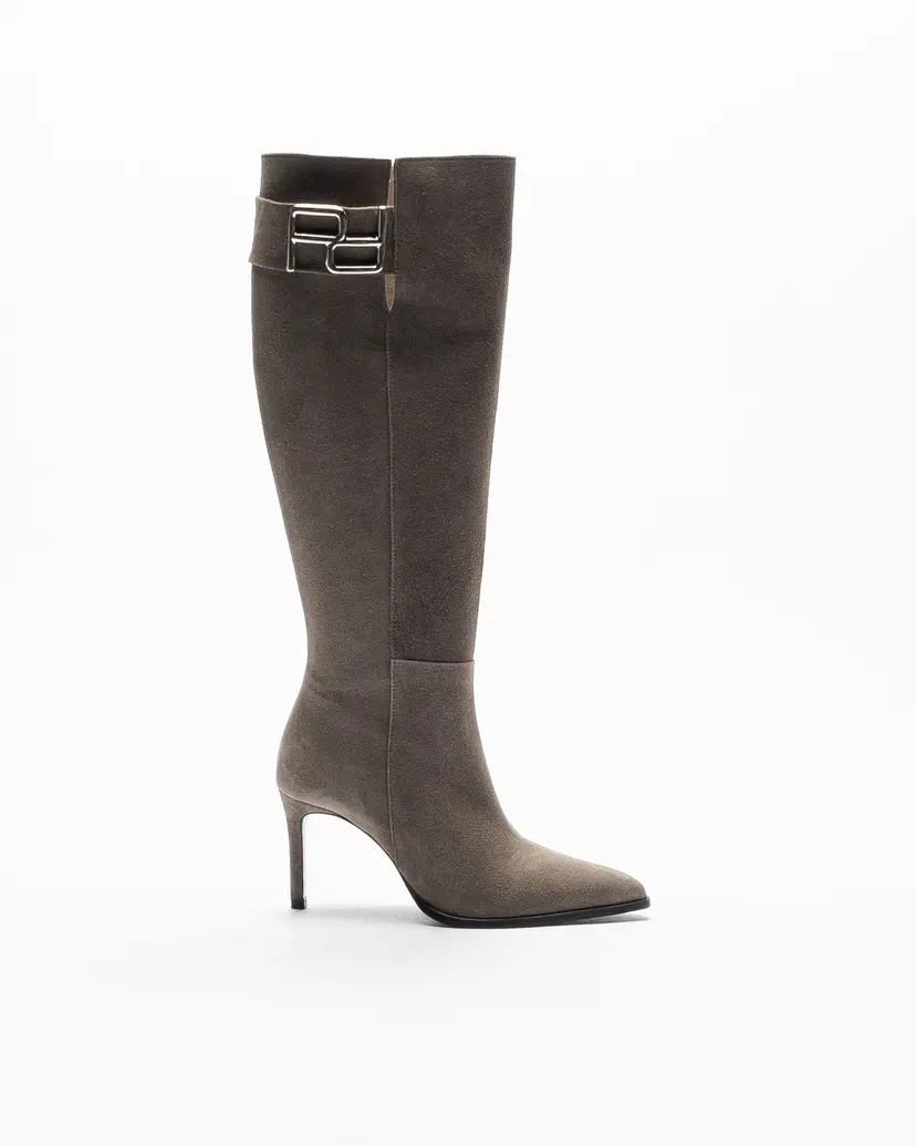PROF PROF PA90I23 Taupe Knee high boots