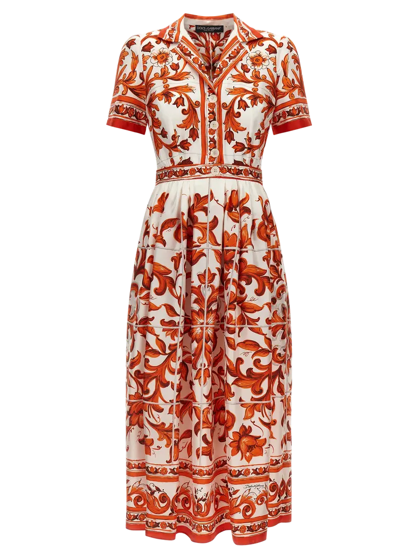 Dolce & Gabbana Dolce & Gabbana Skjorter – Oransje