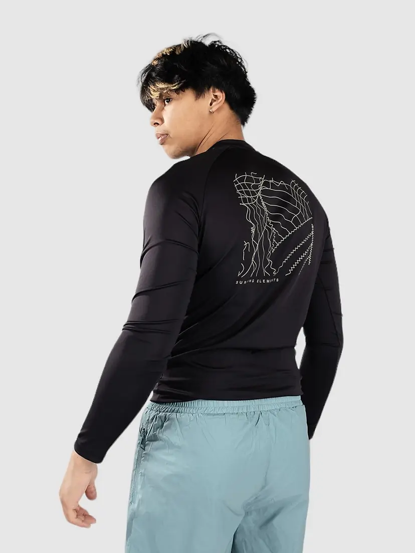 ION Ion Longsleeve Rash Guard svart