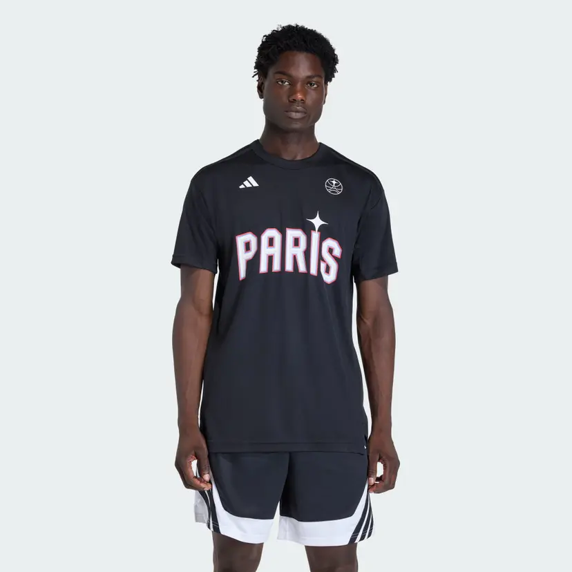 Adidas PARIS BASKETBALL WARM UP SHORT SLEEVE TRØYE HERRE