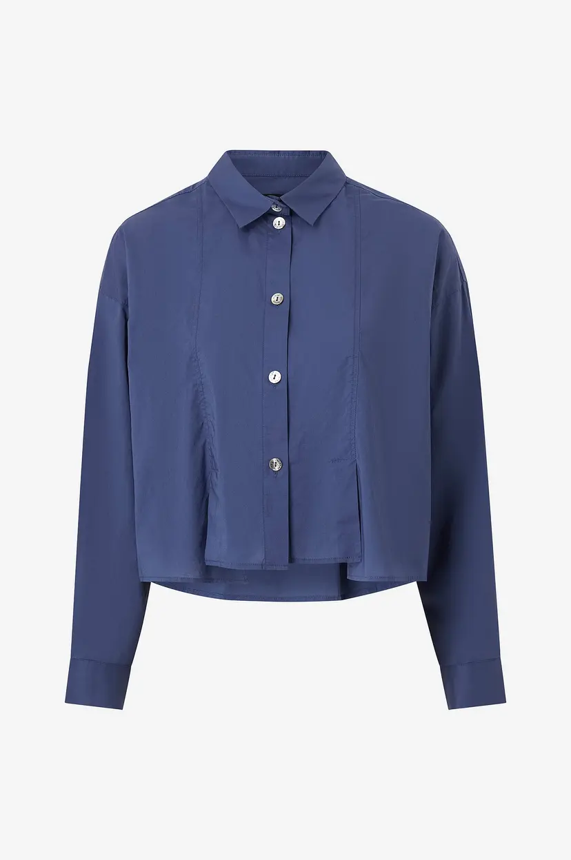 Bitte Kai Rand Skjorte Core cotton - Blå