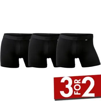 JBS of Denmark JBS 3P Microfiber Boxer Tights Svart polyamid Large Herre