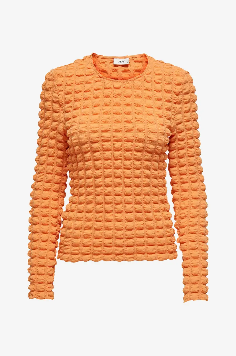 JDY Topp jdyAlba L/S Top Jrs - Orange