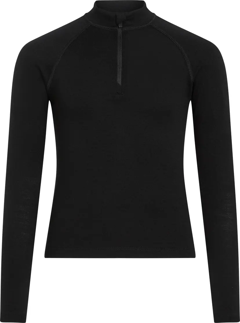 Icebreaker Icebreaker Kids' 260 Tech Long Sleeve Half Zip Black