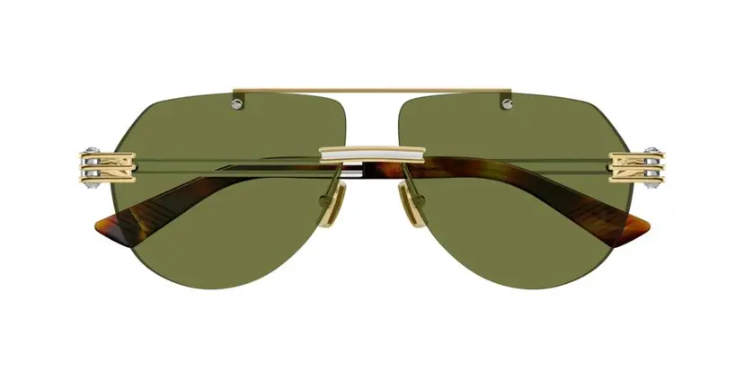 Bottega Veneta BV1342S solbriller, sølv
