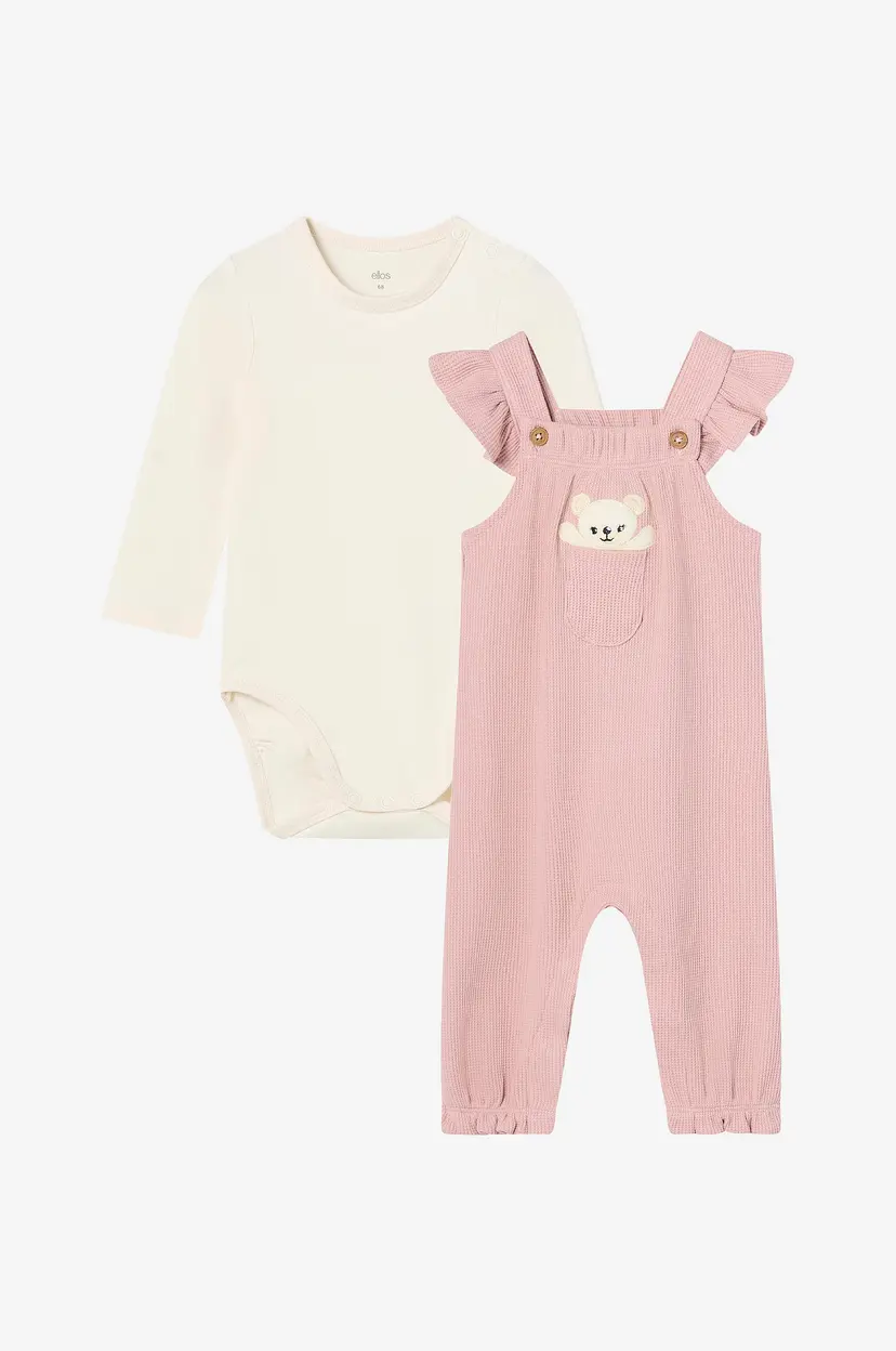 Ellos Collection Sett med body og bukser - Rosa