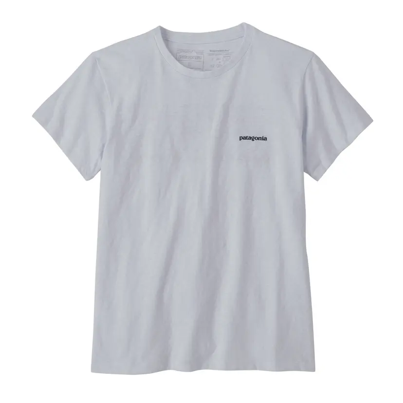 Patagonia Patagonia Women's P-6 Logo Responsibili-Tee White