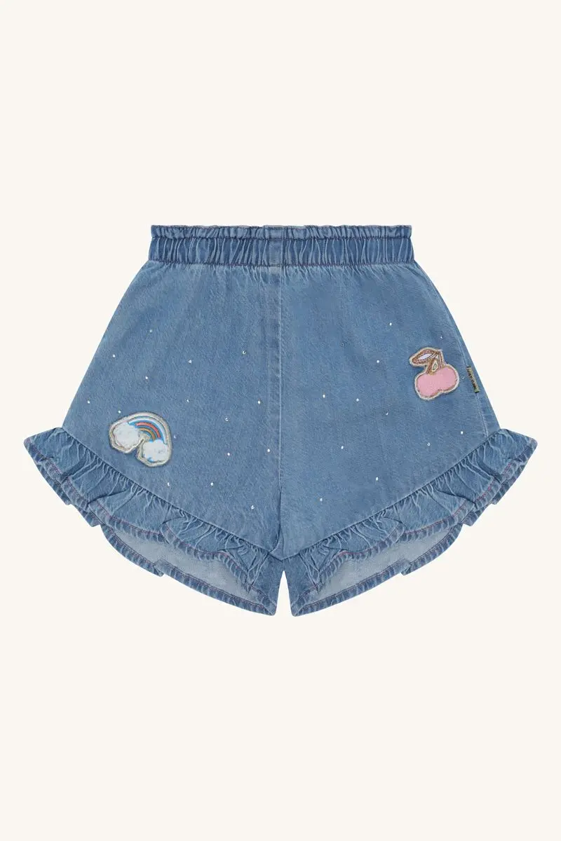 Hust and Claire Hust and Claire Helena Glitrende Shorts Blå Denim (122 / 7 år)