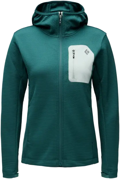 Black Diamond Black Diamond Women's Diverge Fz Hoody Deep Woods