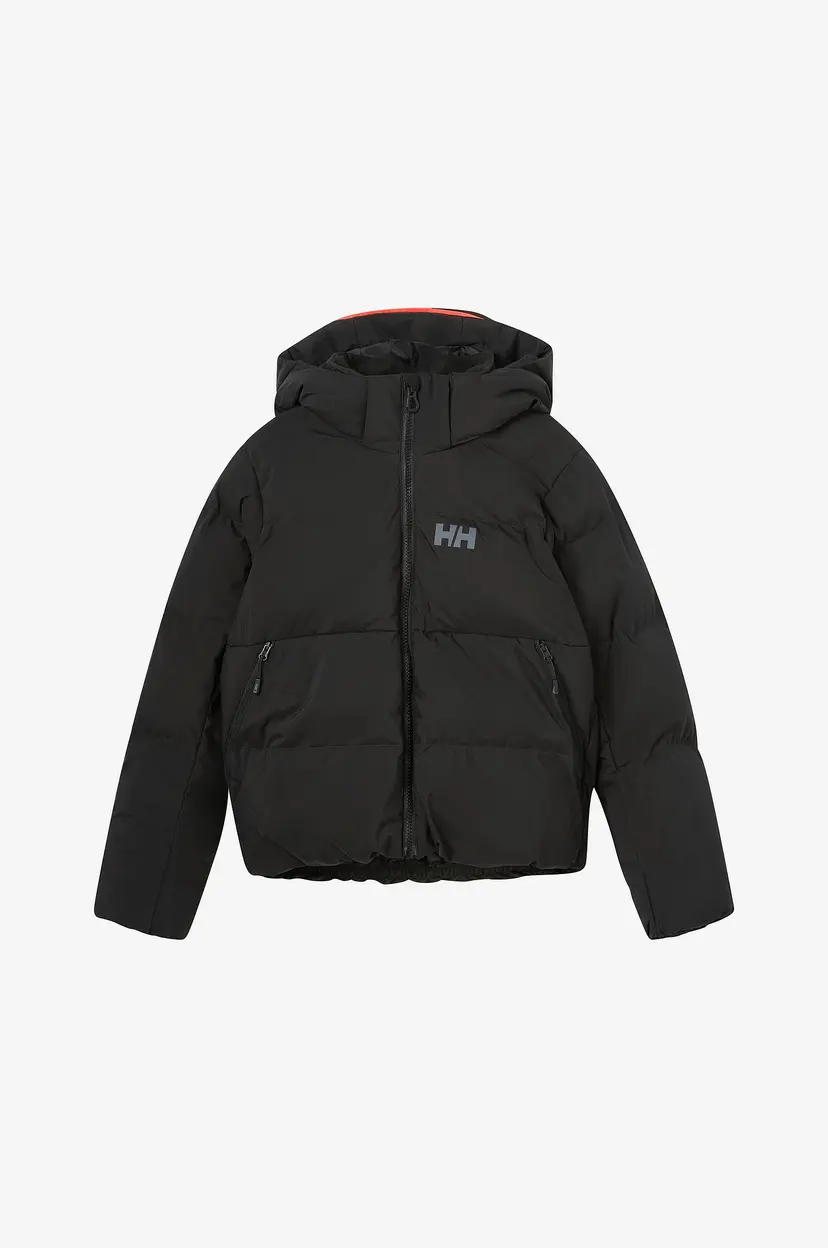 Helly Hansen Skijakke JR Nora Short Puffy Jacket - Svart