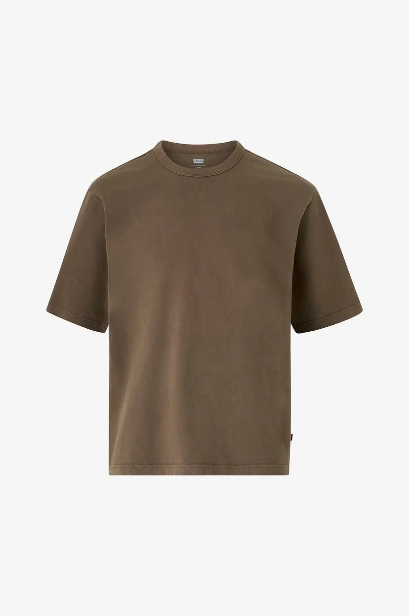 Levi's T-skjorte Heavyweight Loose Tee Garment - Brun