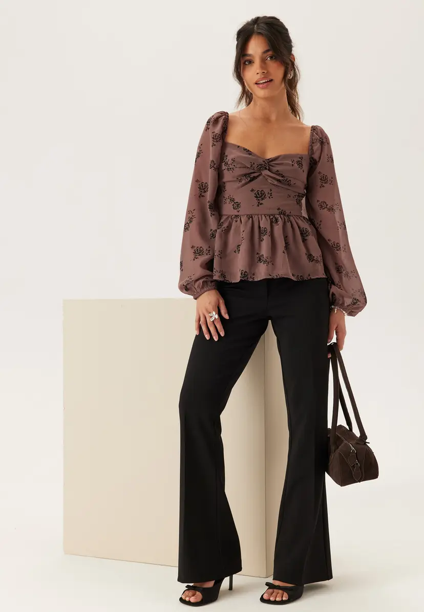 Bubbleroom Twist Detail Blouse