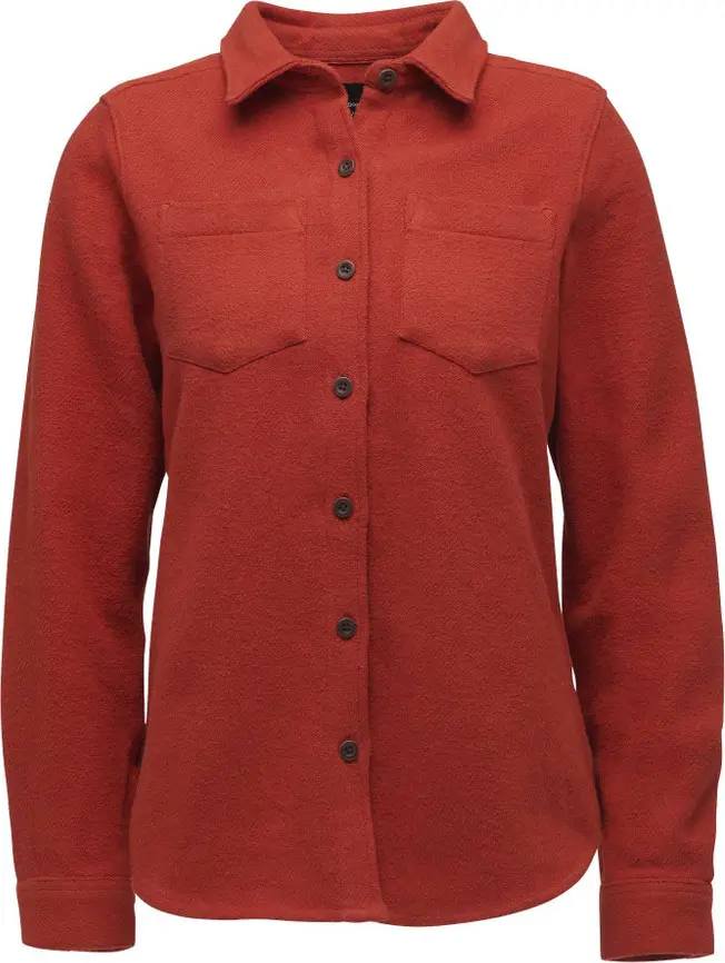 Black Diamond Black Diamond Women's Project Heavy Flannel Red Rock