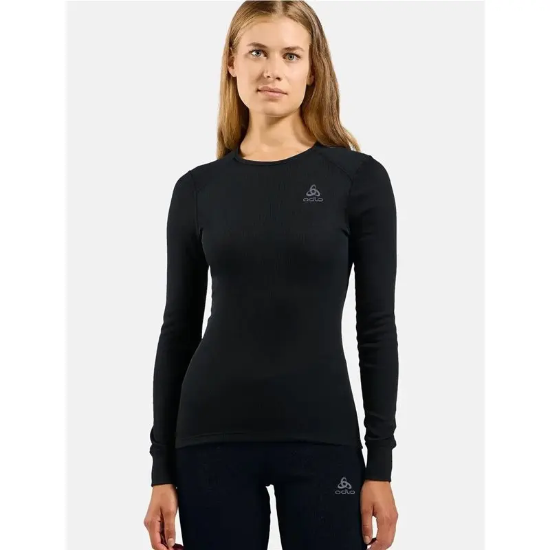 Odlo Odlo Fundamentals Performance Warm Bl Top Cre Black