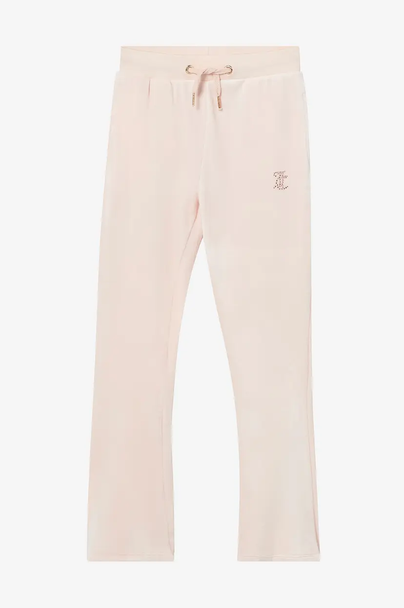 Juicy Couture Sweatbukser Diamante Bootcut Jogger - Beige