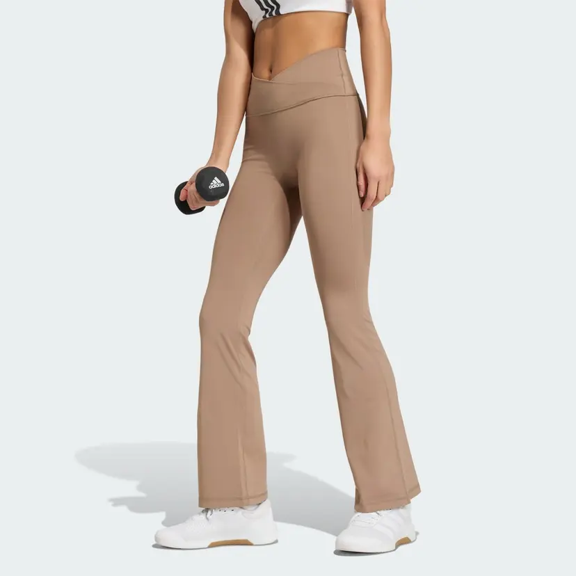 Adidas 3-STRIPES STUDIO ALL ME FLARE X-OVER TIGHTS
