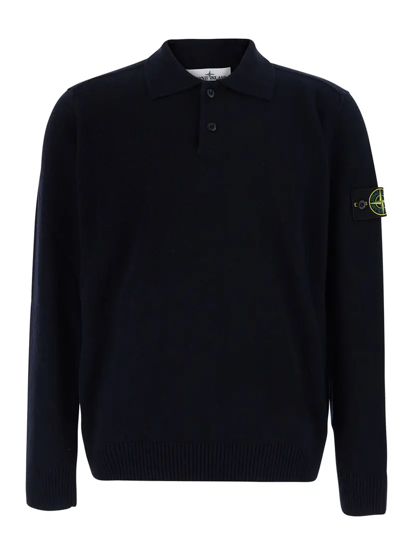 Stone Island Stone Island Strikkegensere – Blå
