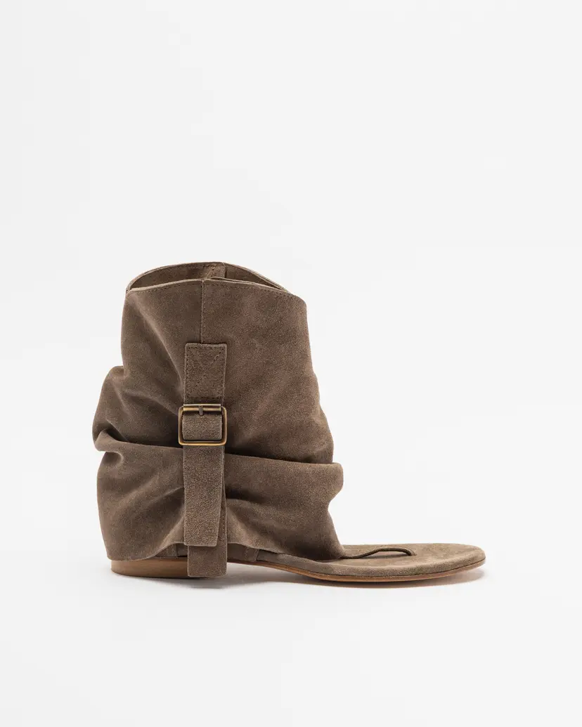 PROF PROF M939M2 Taupe Ankle boot sandal