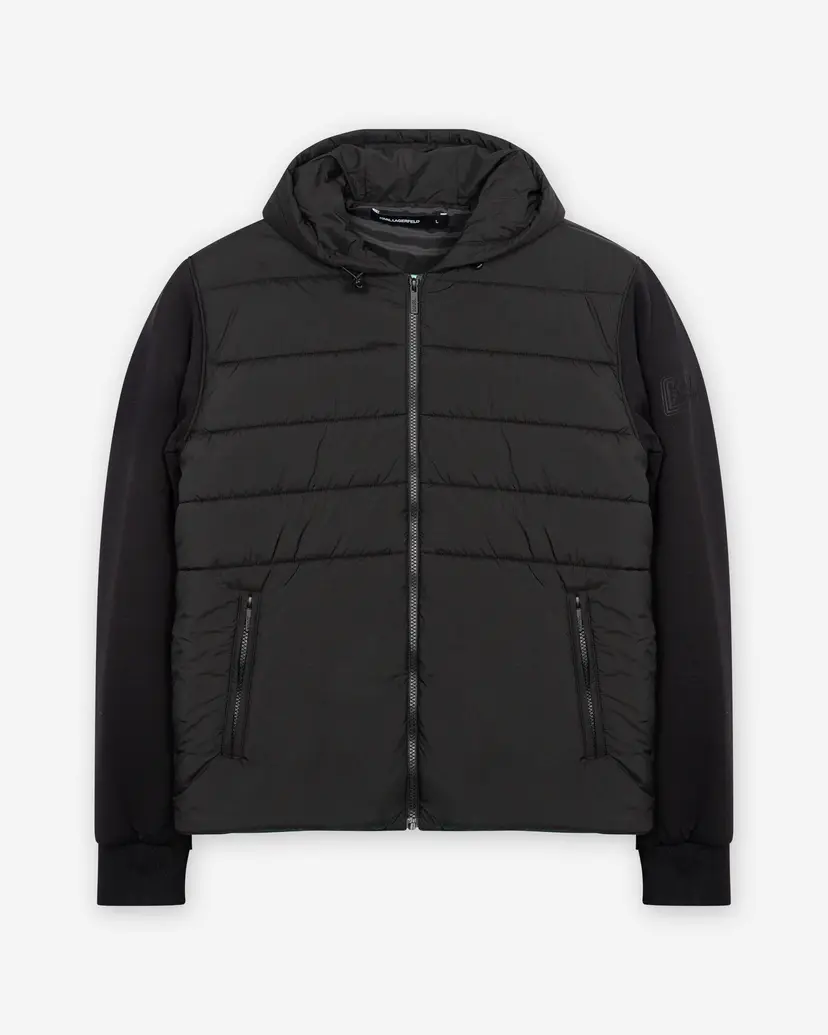 Karl Lagerfeld Karl Lagerfeld Hooded Blousen Black Jacket