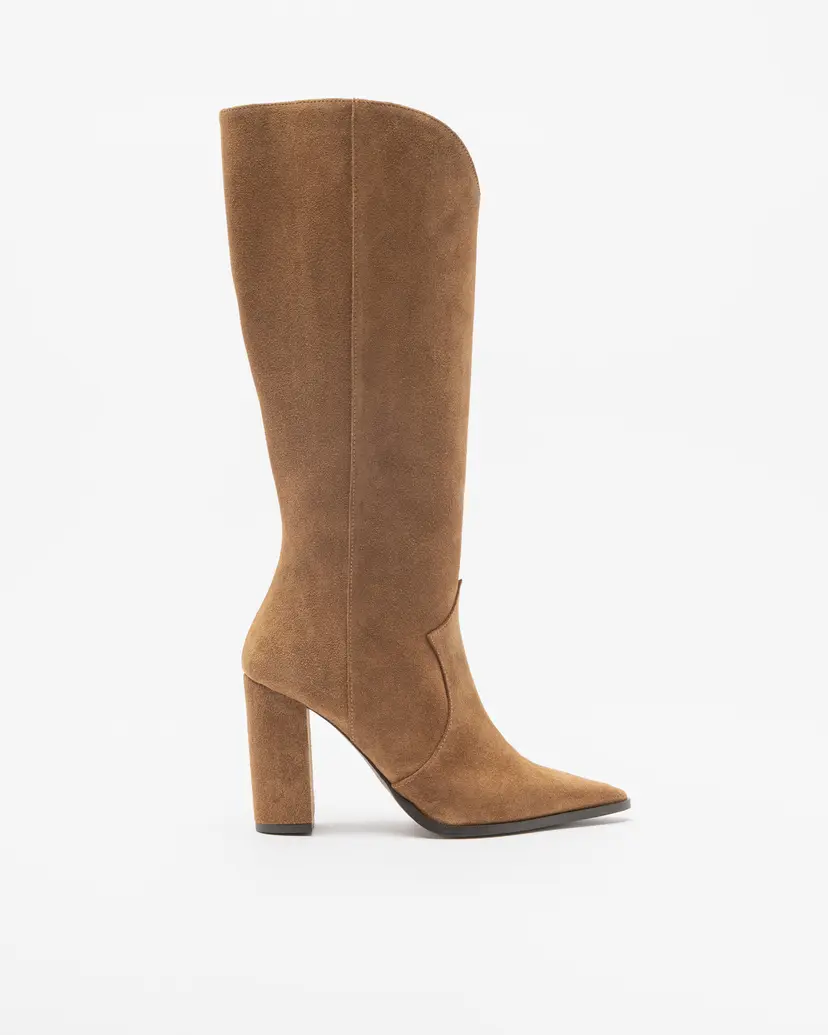 PROF PROF 0230-4303 Camel Knee high boots