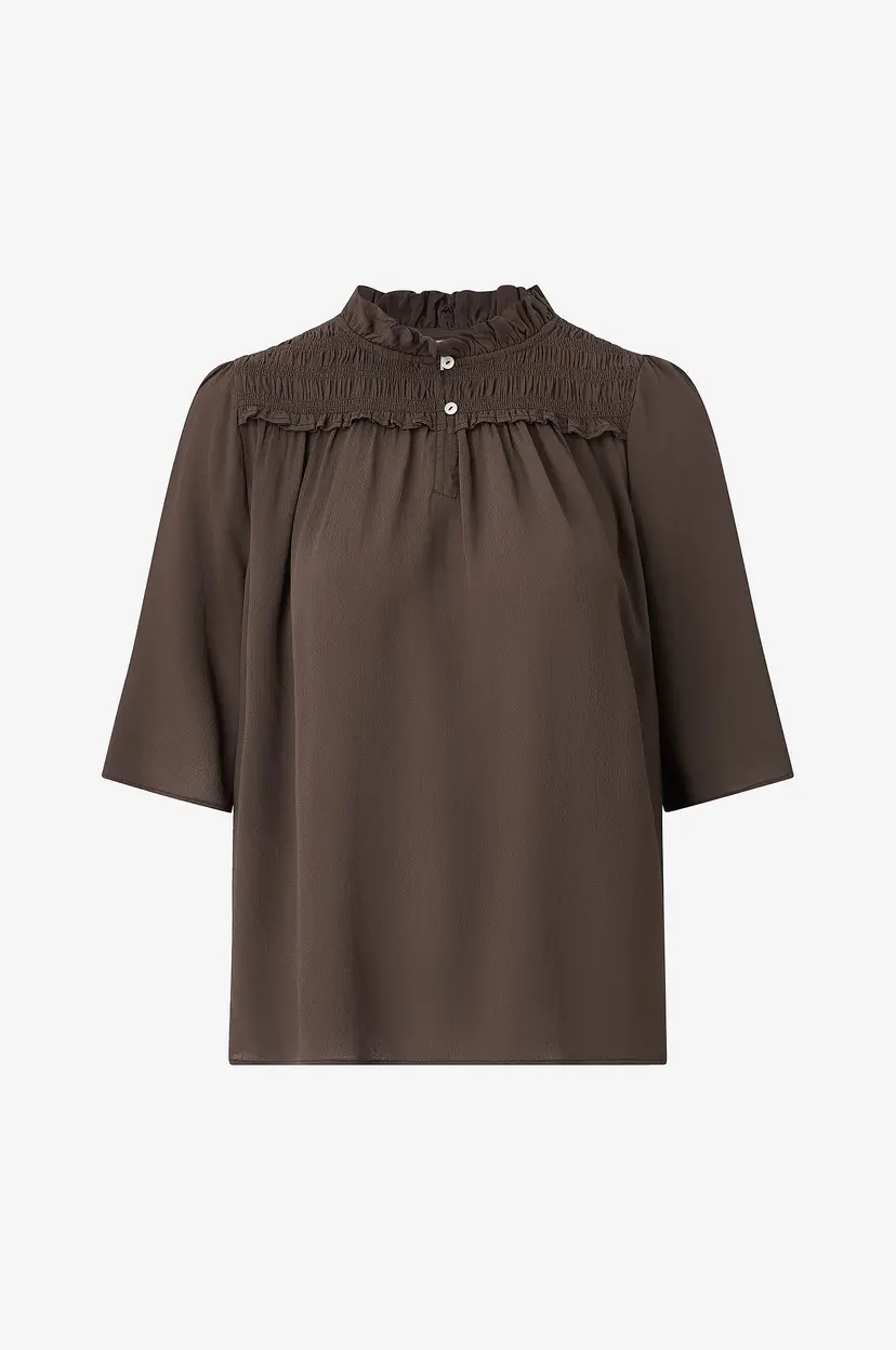 Saint Tropez Bluse ShaktiSZ Blouse - Brun