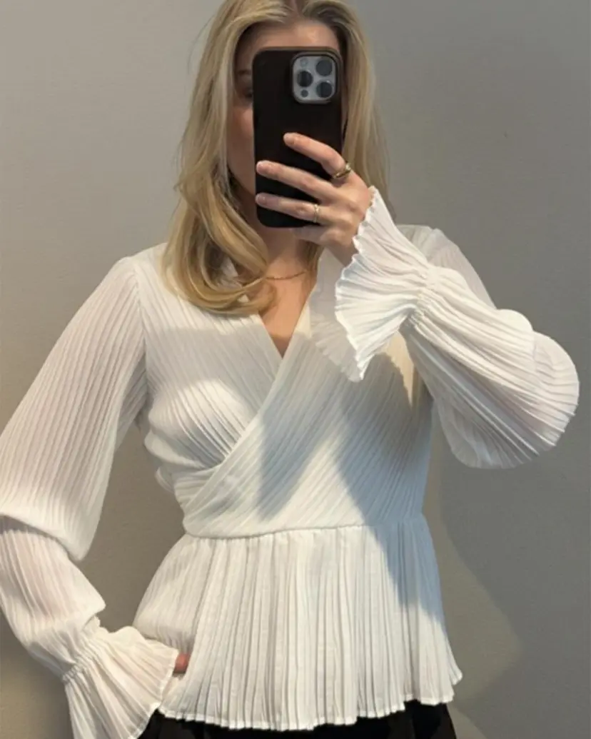 Vero Moda Topp Dora Plisse